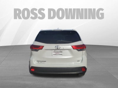 2019 Toyota Highlander LE