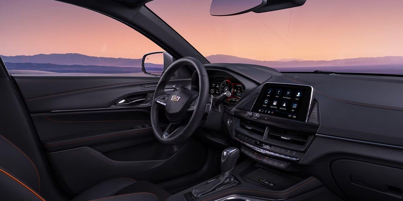 Cadillac CT4 interior and dashboard