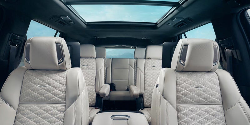 2026 Cadillac Escalade interior seats