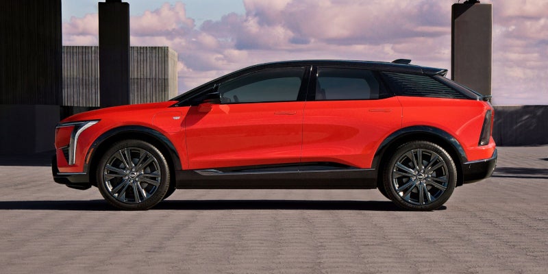 Cadillac OPTIQ exterior styling