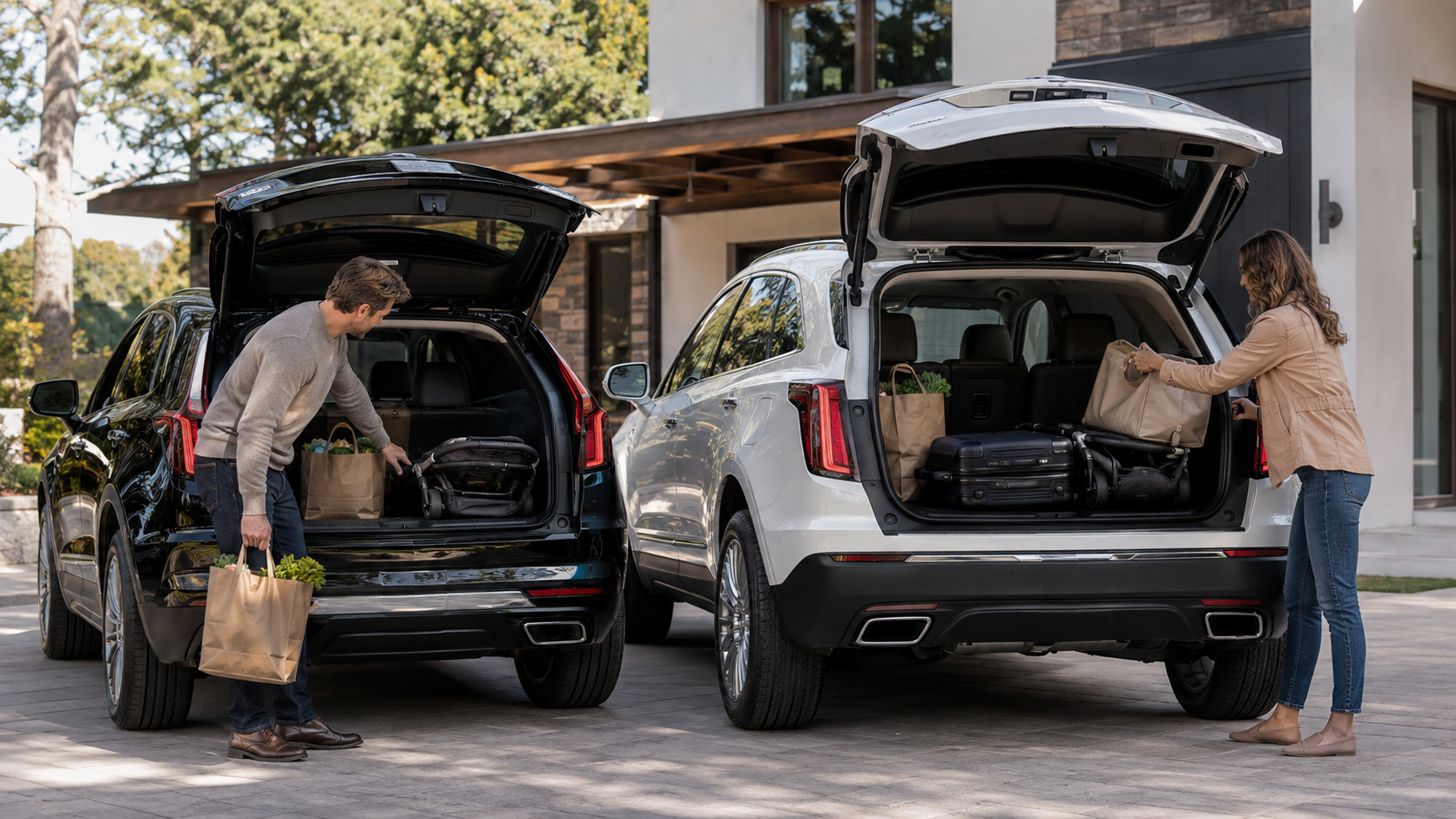 Cadillac XT4 vs XT5 Interior Space and Cargo Comparison